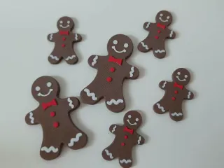 Cute Mini Gingerbread Men | Christmas Decor Pieces | CFS