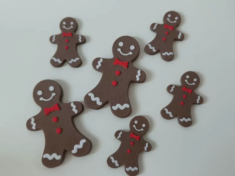 Cute Mini Gingerbread Men | Christmas Decor Pieces | CFS