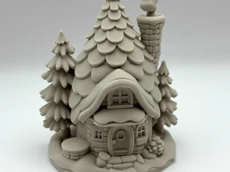 Winter Pinetree House