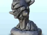 Set of six alien creatures busts 13 - miniatures sci-fi scie-1