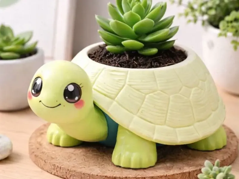 Cute Turtle Organizer – Contenitore / Portaoggetti Tartaruga
