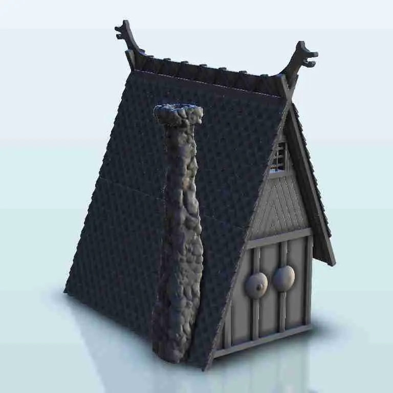 Casa vichinga 4 - scenario miniature medievali warhammer