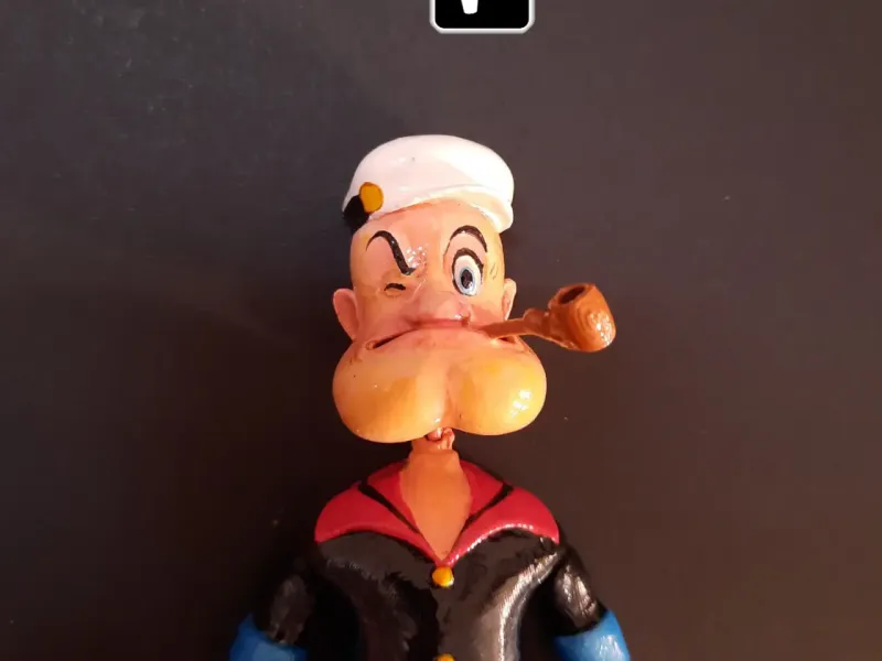 Flexi Print-in-Place Popeye