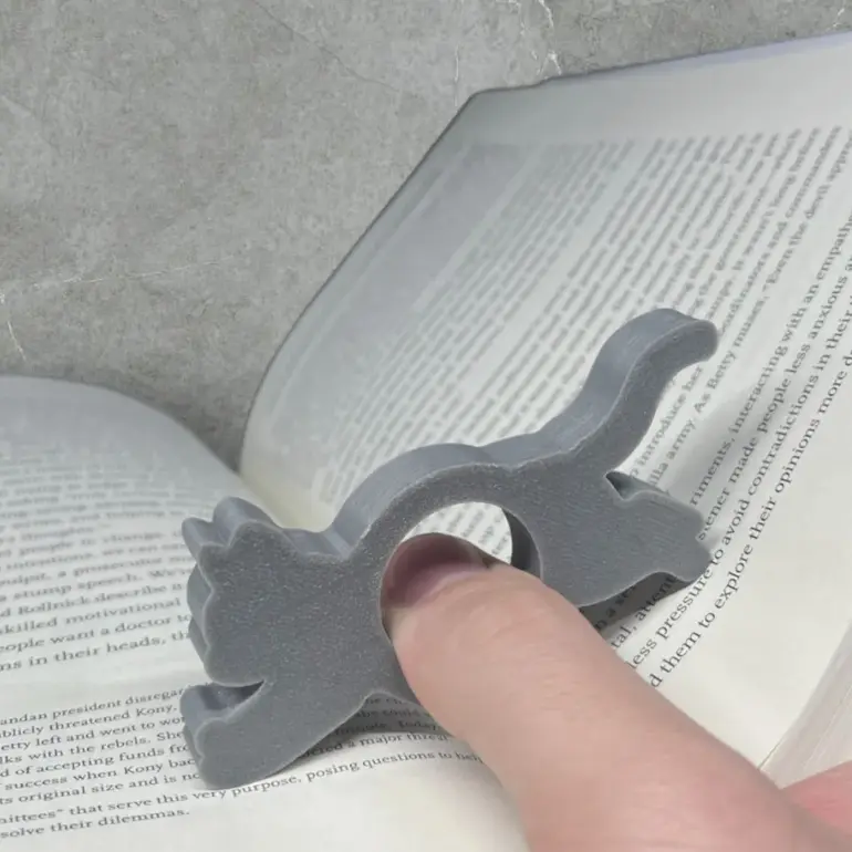 Cat book page holder🐾🐈