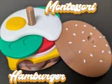Montessori Hamburger Sorting and Stacking Toy-1