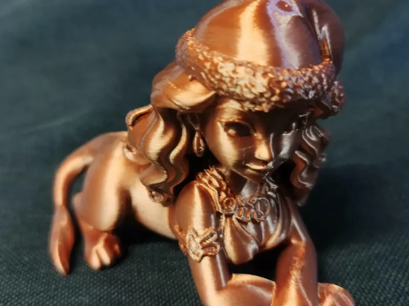 Statuetta della Sfinge Natalizia, Donna dell'Enigma, Mitologia Greca