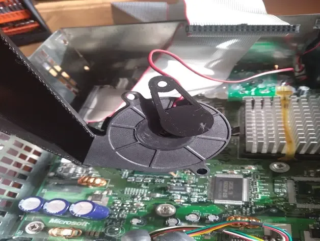 Original XBOX GPU Fan Cooling Mod