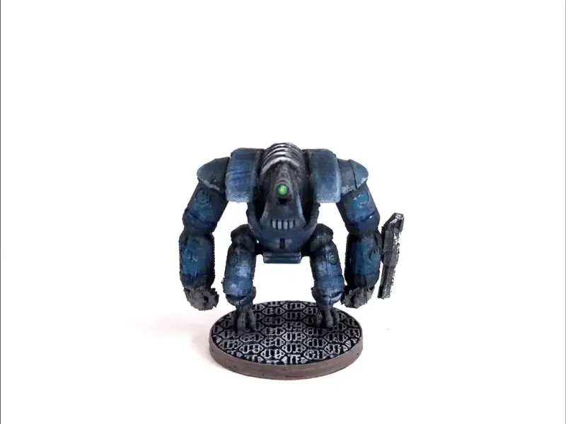House Vermeni Guardian Mech, 28mm Miniatur