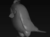 Red angry bird model-1