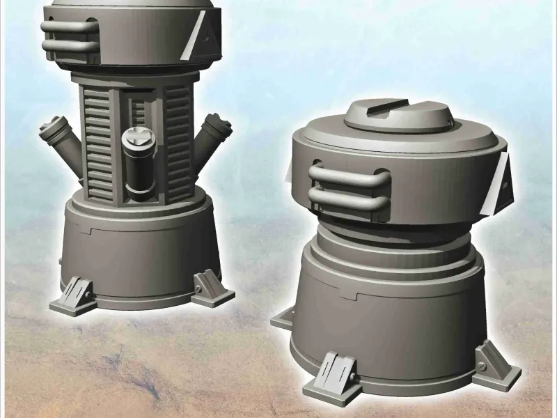 Set de două mașini de extracție pentru bază planetară (5) - mini