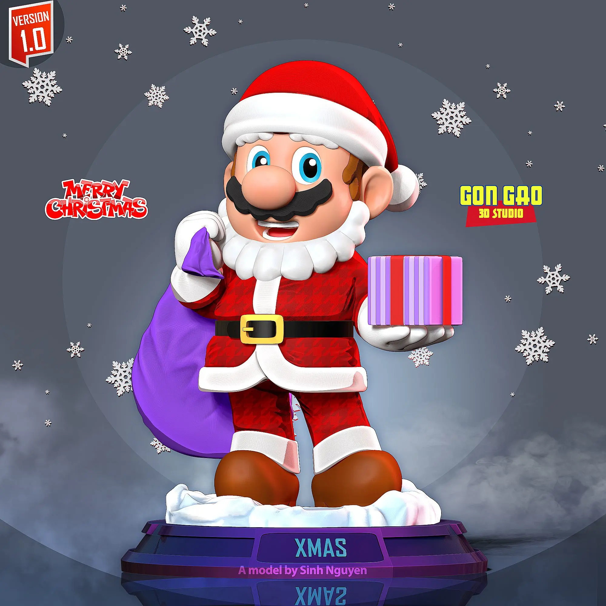 Santa Mario - Frohe Weihnachten