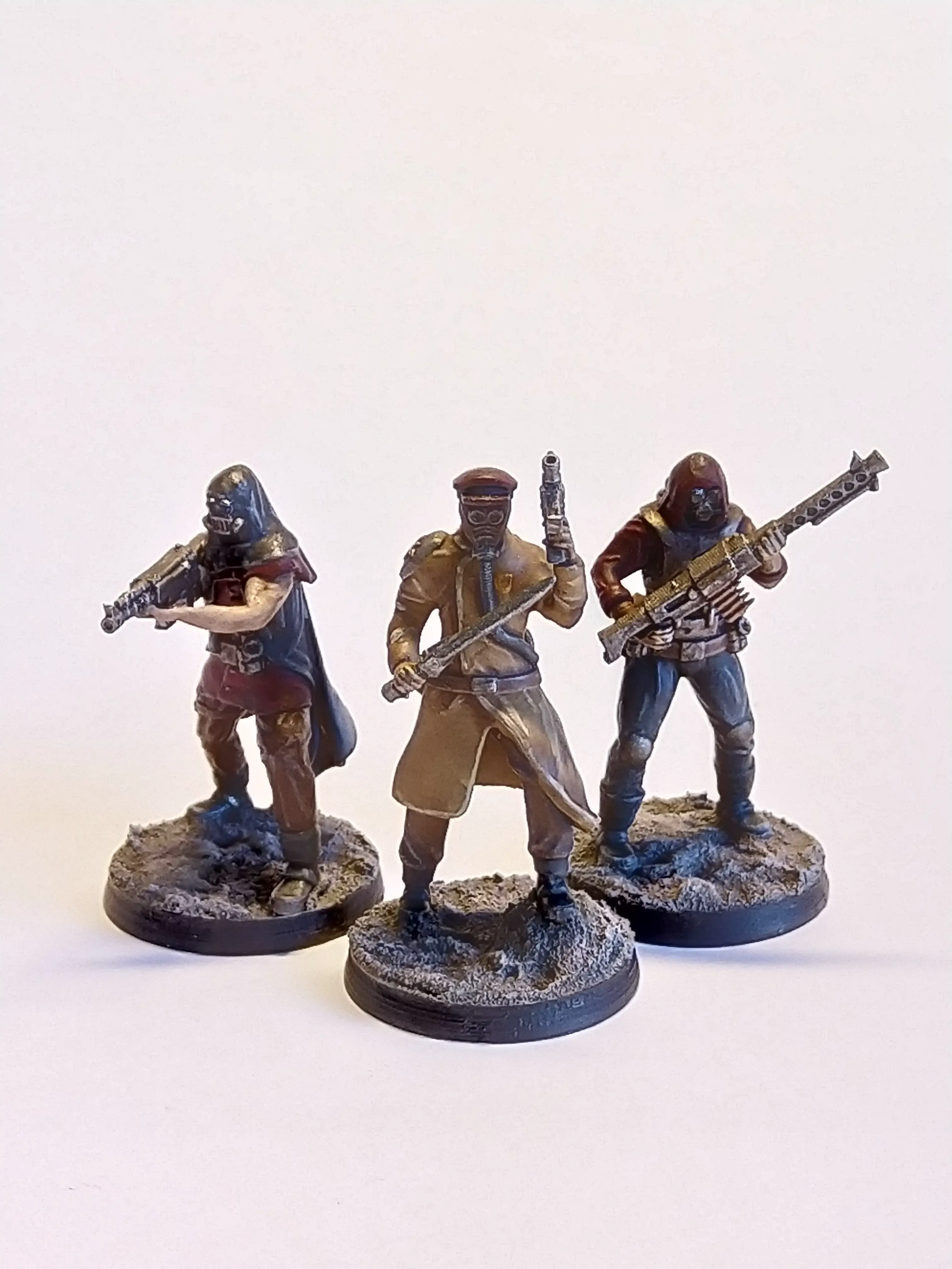 SCIFI CULTISTS / RAIDER / SOLDIERS 28MM MINIS (3 IN 1 PACK)