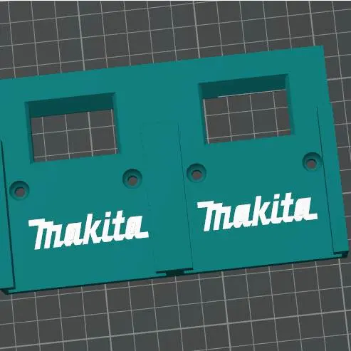 Makita 18v Battery Wallmount for 2 Batterys