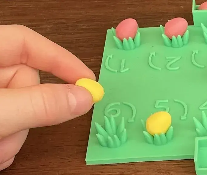 Easter egg hunt board game