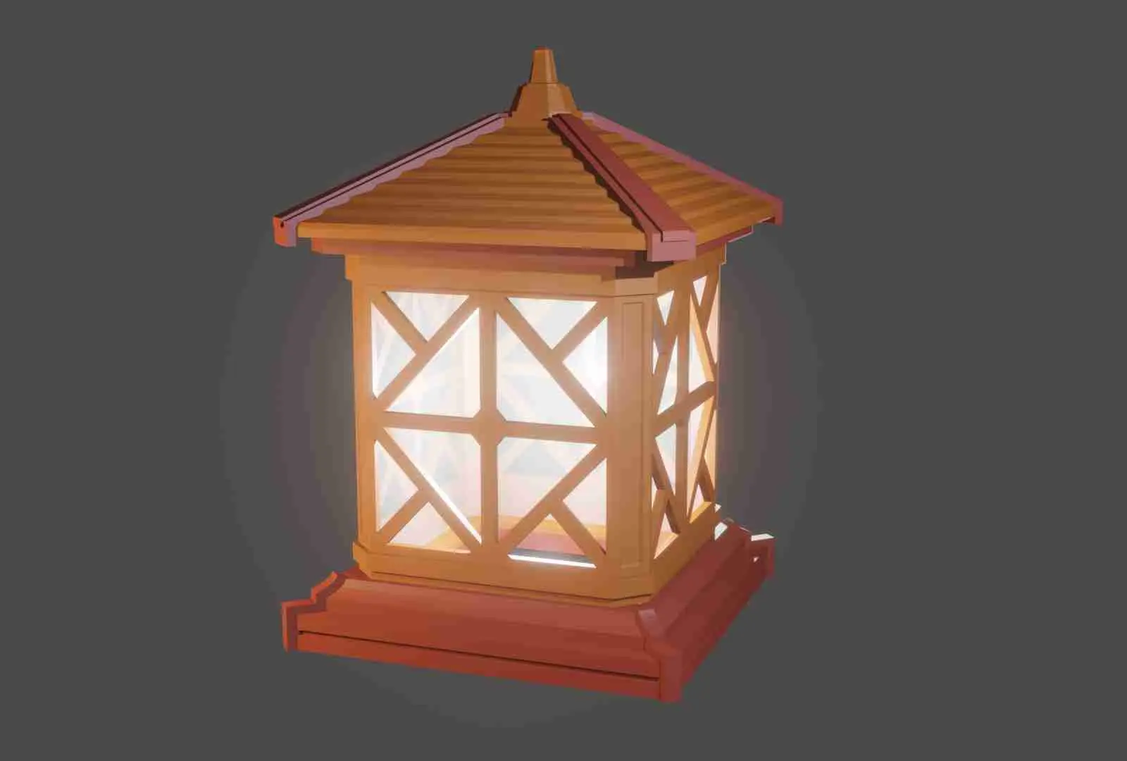 SÜTUN / BAHÇE / AVLU LAMBALARI MODEL H1