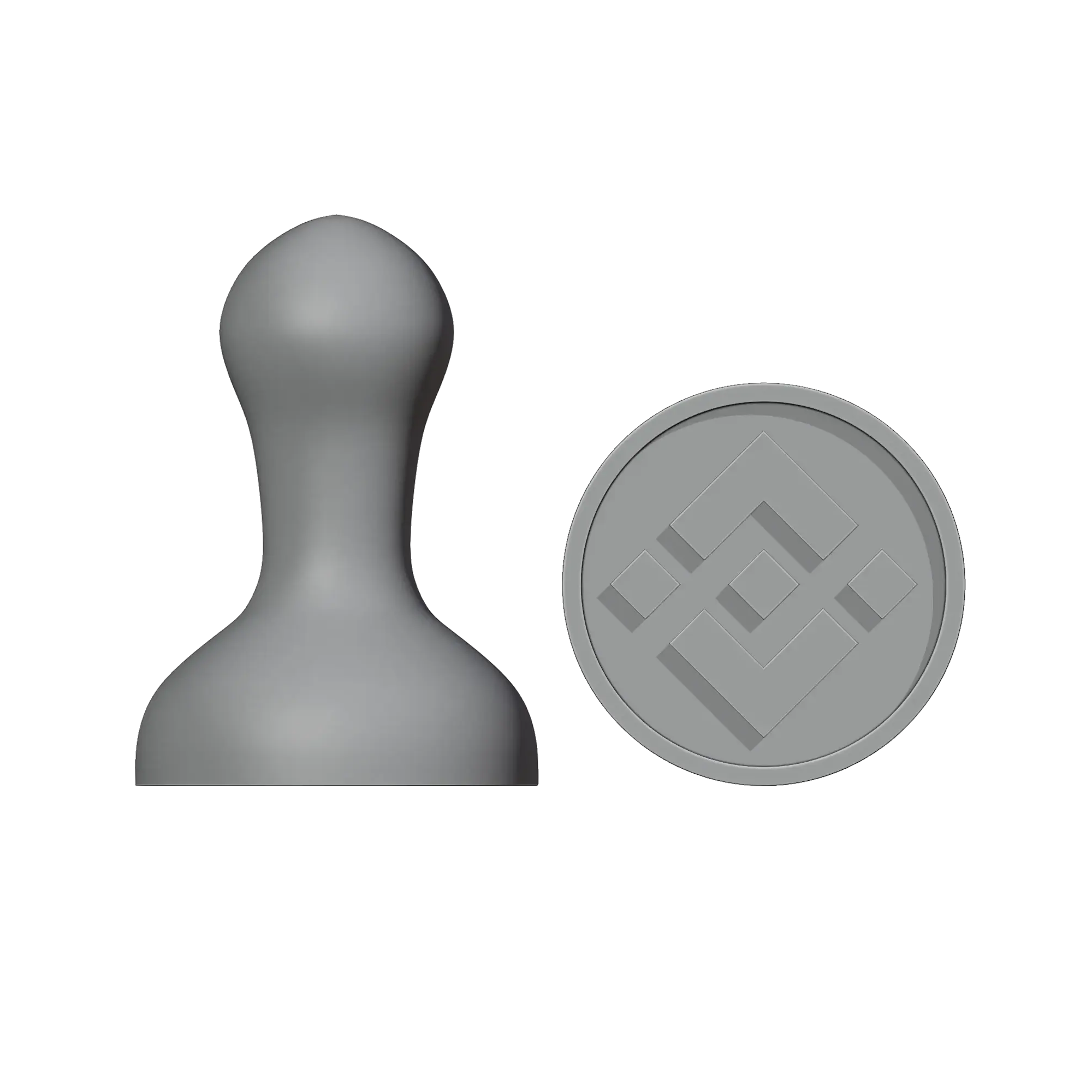 Binance logo damgası