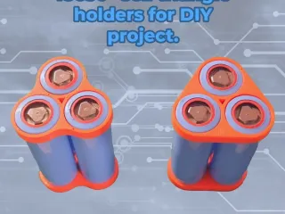 18650 Cell triangle holder