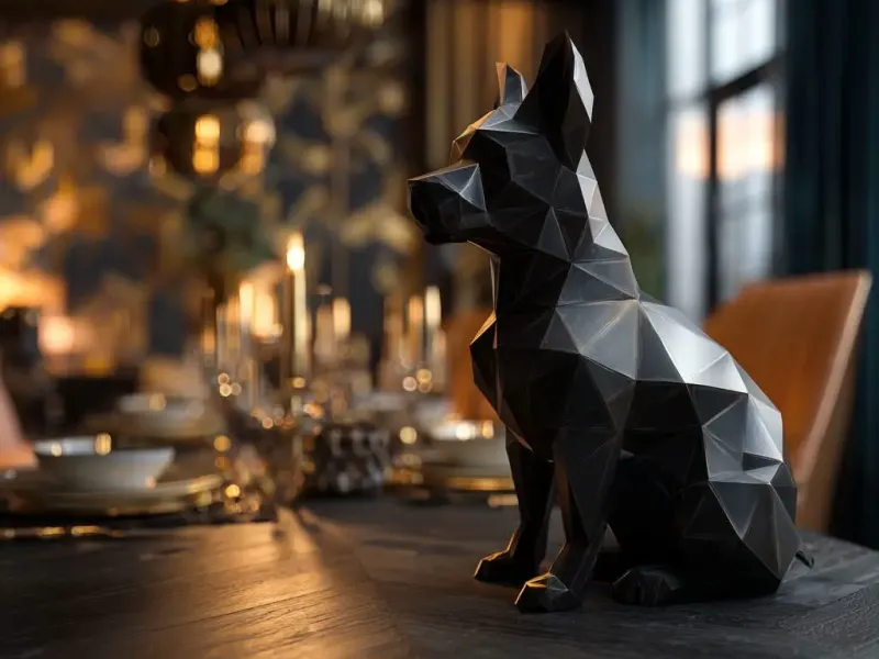 Polygonal Doggy 02 (dog)
