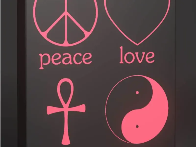 LightBox Peace And Love