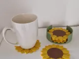 Sunflower coasters-4