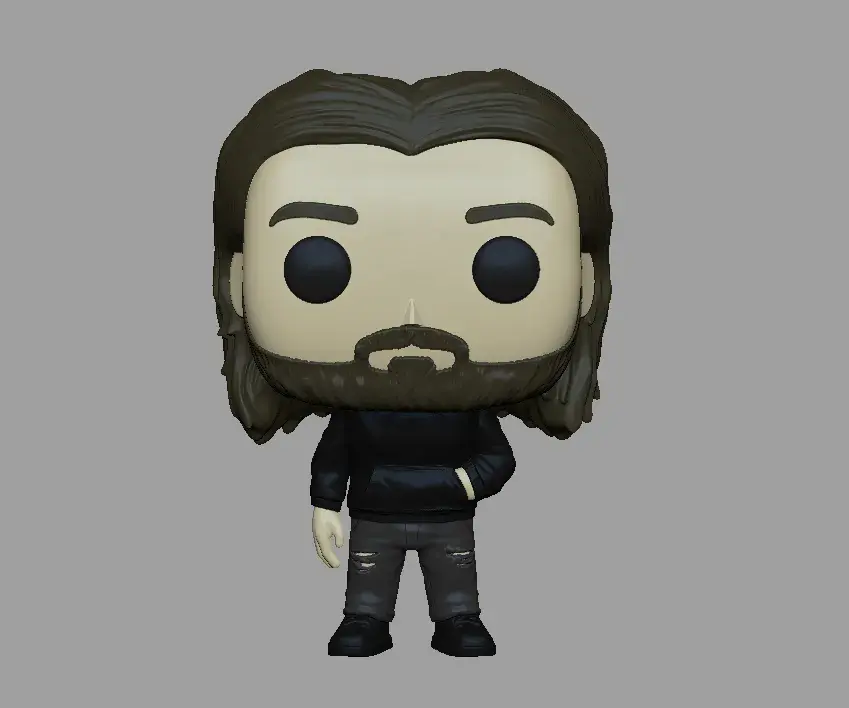 Funko hombre pelo largo