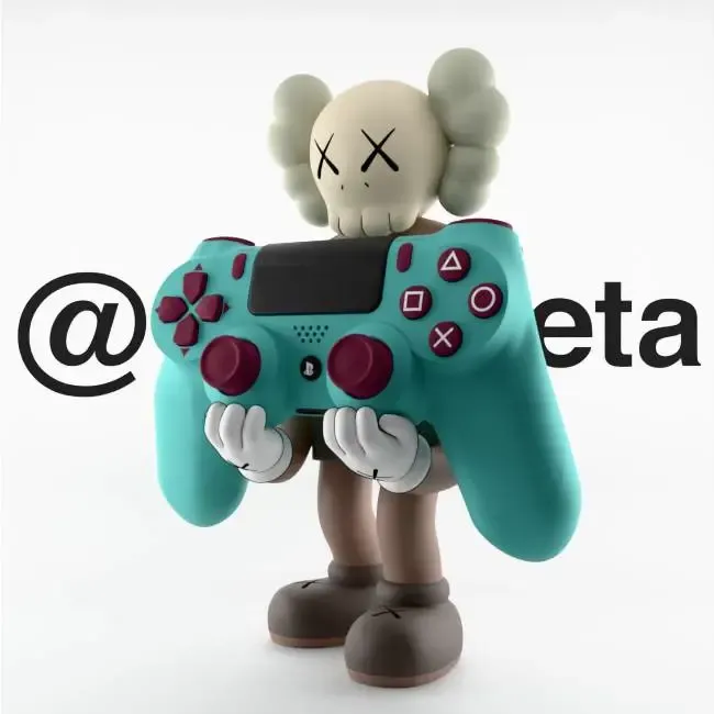 Fan Art Kaws Controller Stand Sony Play Station IV(4) V(5)