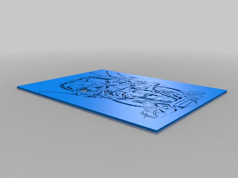 Iron Maiden stencil