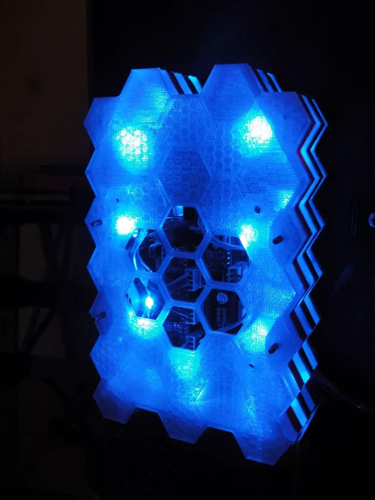 Hexagonic RUMBA/ RAMPS housing