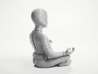 Meditating Deadpool Figurine Marvel 3D Printable