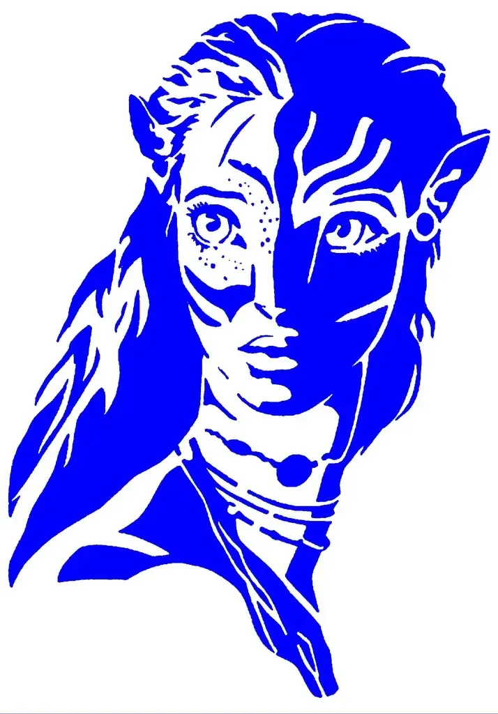 Stencil di Neytiri