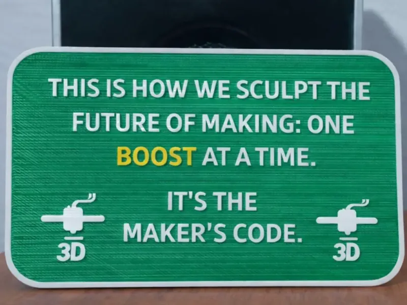 Maker's Code - Sign
