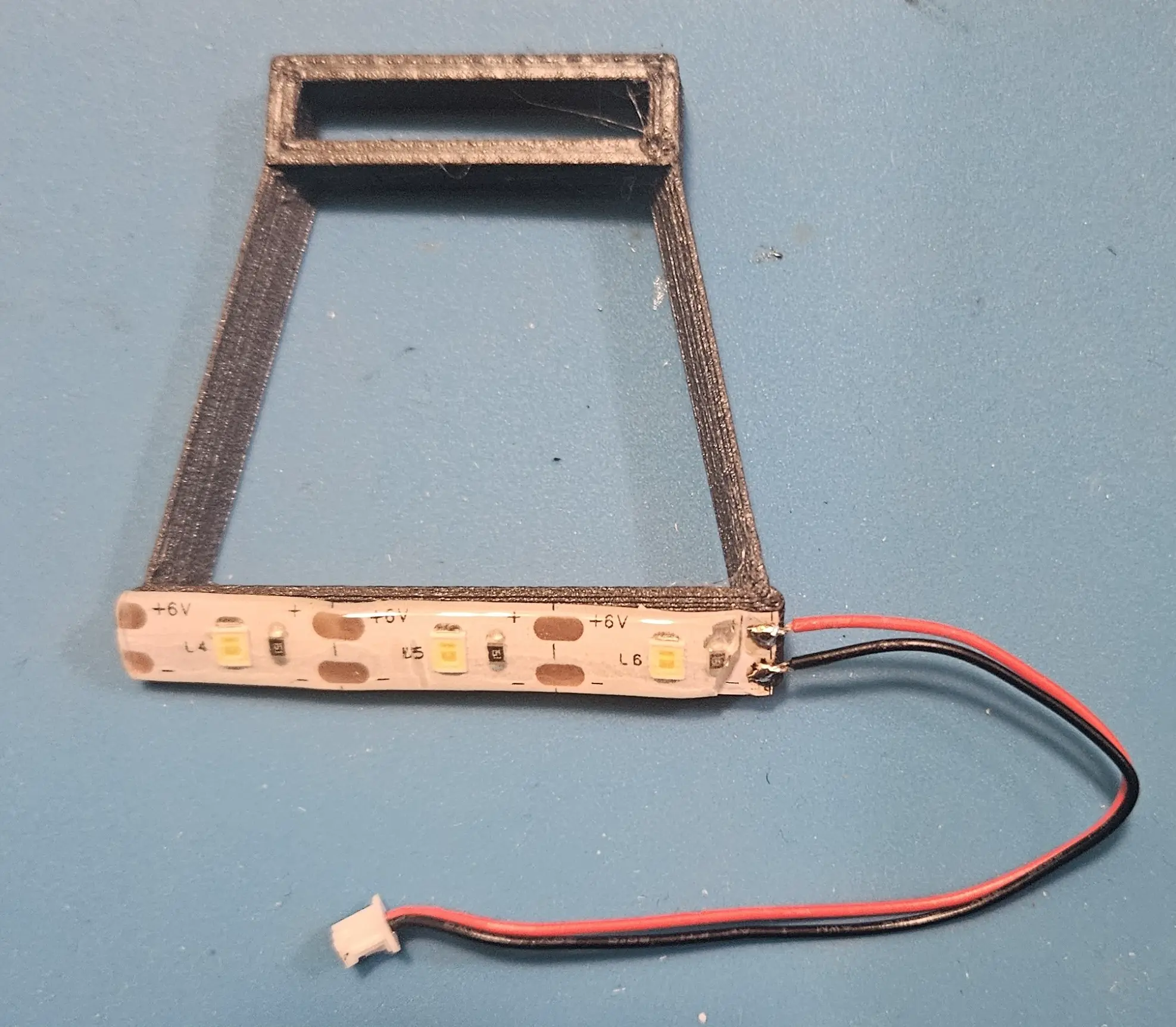 K1 K1max Rear Extruder Nozzle LED Light Bracket Mount