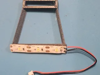 K1 K1max Rear Extruder Nozzle LED Light Bracket Mount