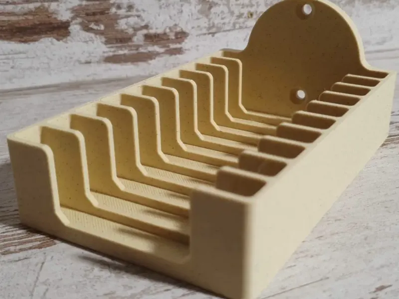 Wall mountable SSD Holder - 10 slots-10mm