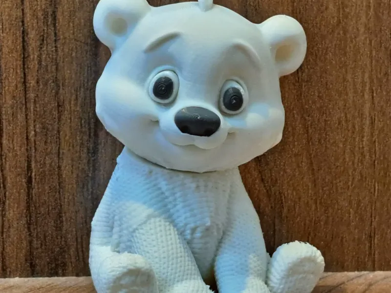 Baby Polar Bear - No AMS - No Supports - Head+Body