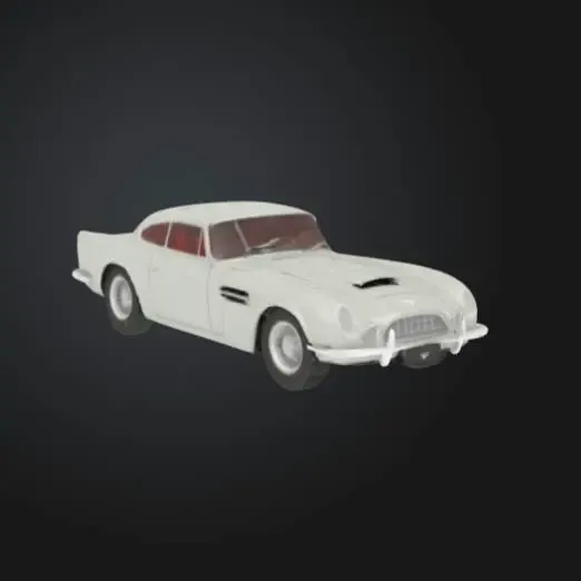 Old Aston Martin inspired car