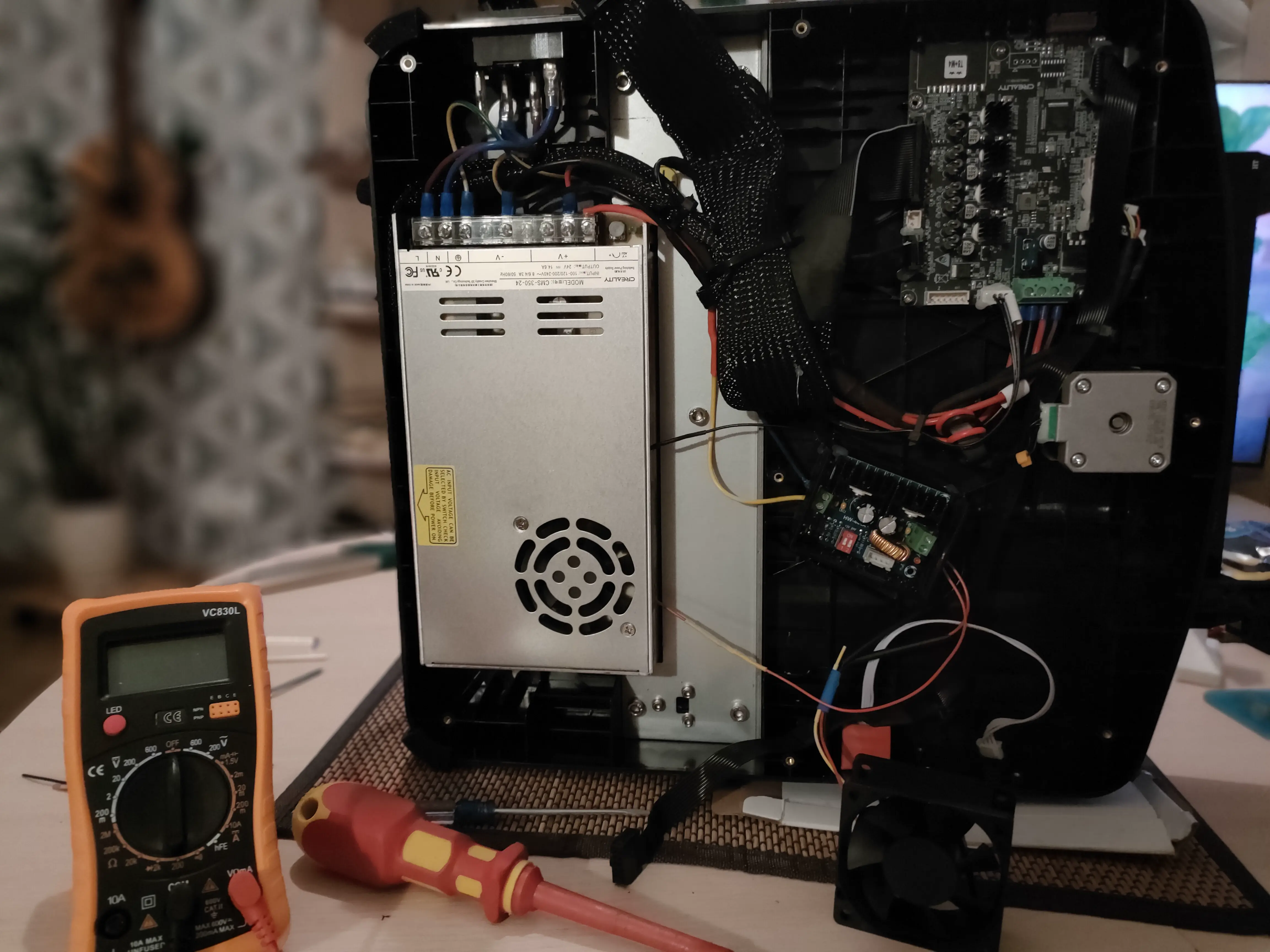 Ender 3 v3 KE idle silent fan mod