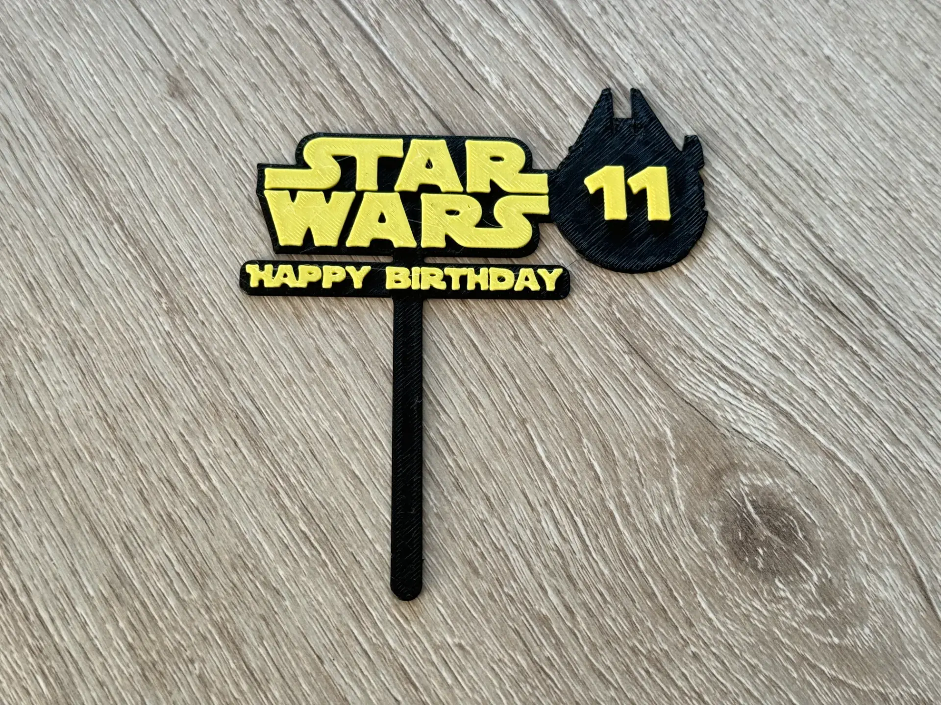 STARWARS TOPPER CAKE 10 Years - 15 Years