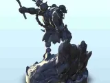 Orc creature with two heads 3 - miniatures warhammer figure-2