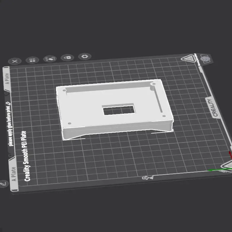 FLSUN T1 Screen fixed on a column