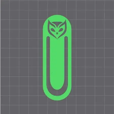 Owl bookmark