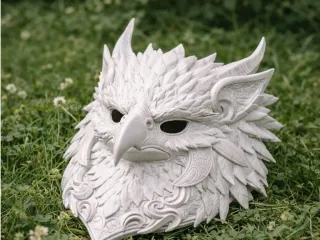 Aetherclaw – Mythic Griffin Wall Mask