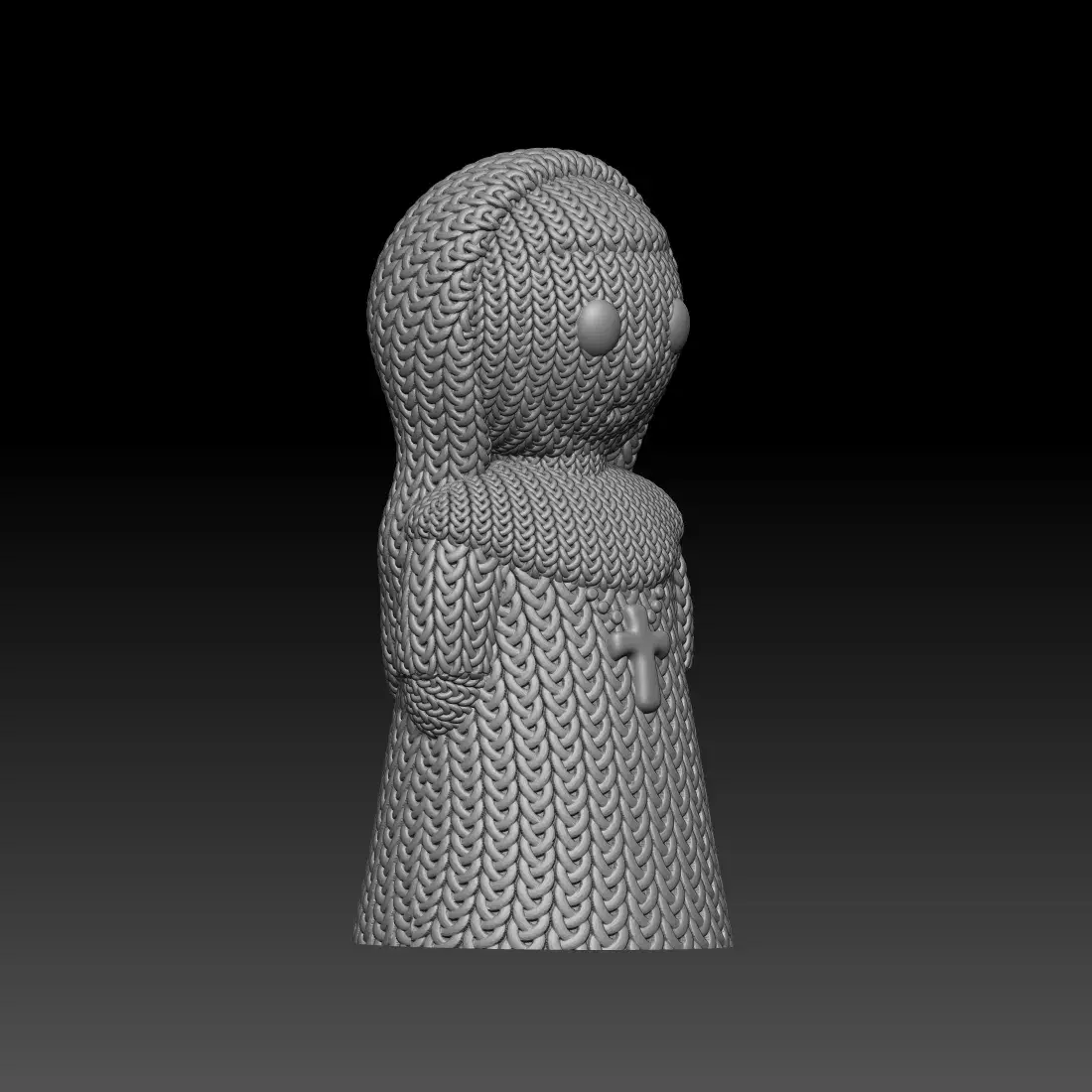 Knitted Nun