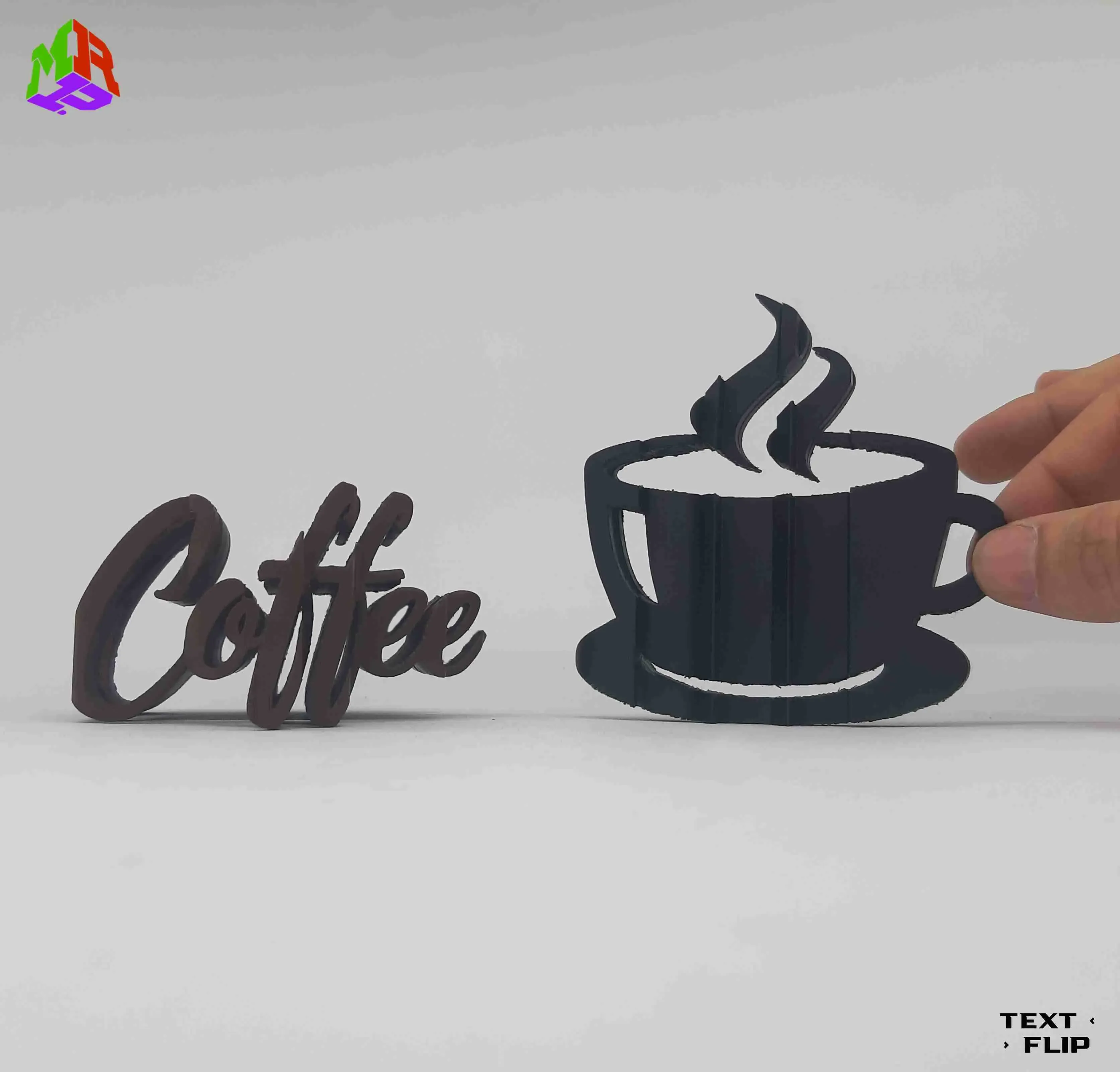 Text Flip - Coffee