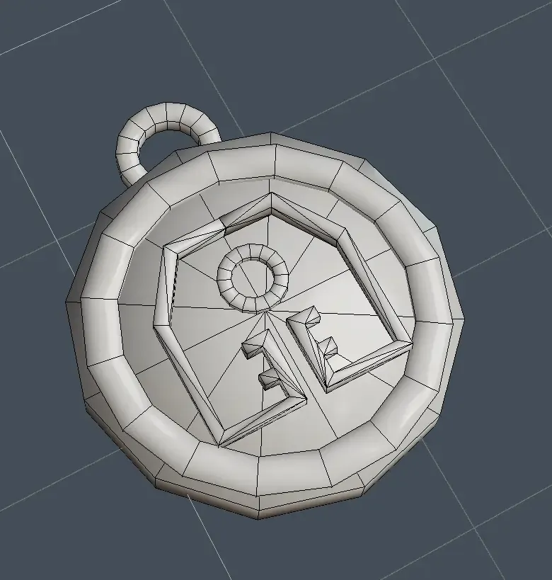 earth keychain
