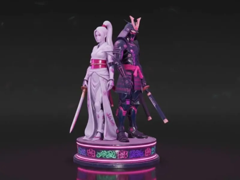 戦士リーラとジャド