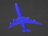Airplane B747 minimalist-3