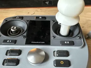 Mowrator controller thumb stick modification