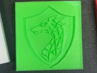 Dragon textured