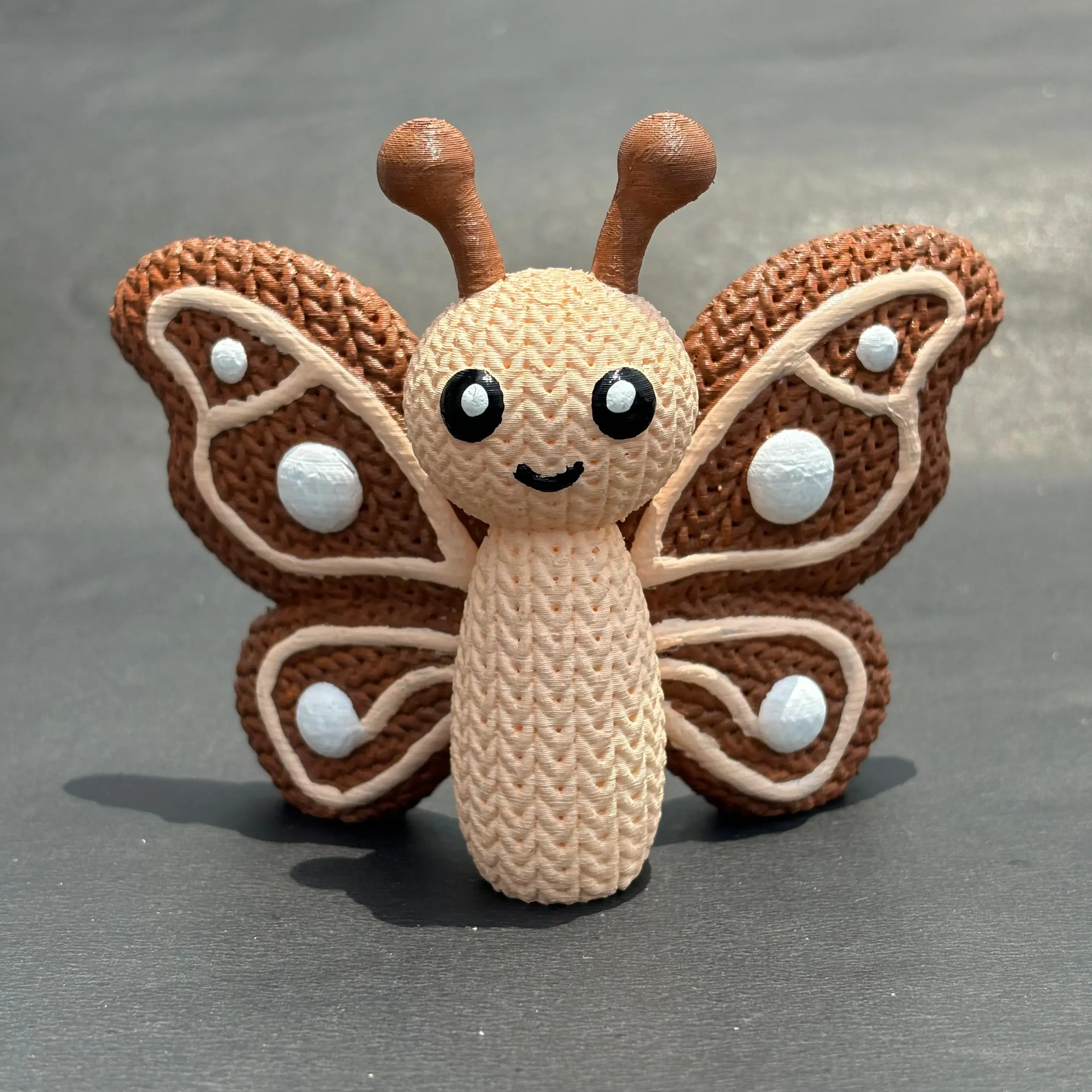 Knitted Butterfly